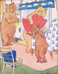 Jemand hat auf meinem Stuhl gesessen und ihn zerbrochen